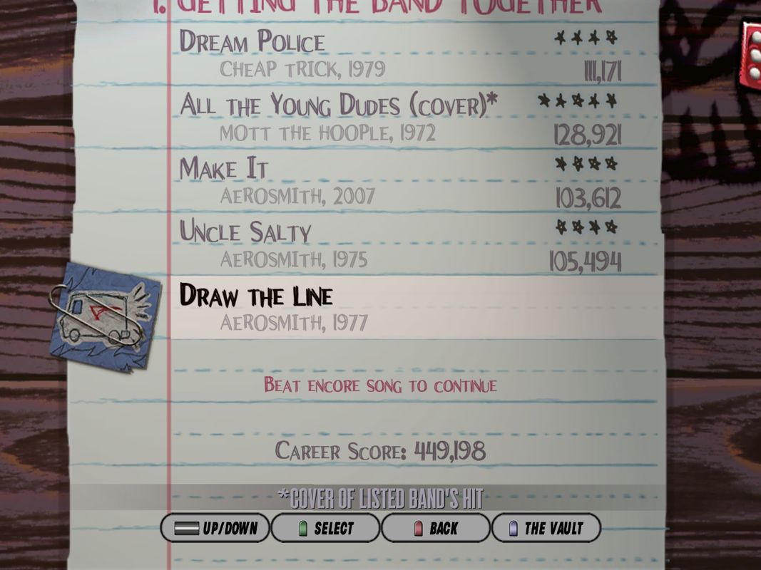 Guitar Hero Aerosmith screenshot 3 for Wii